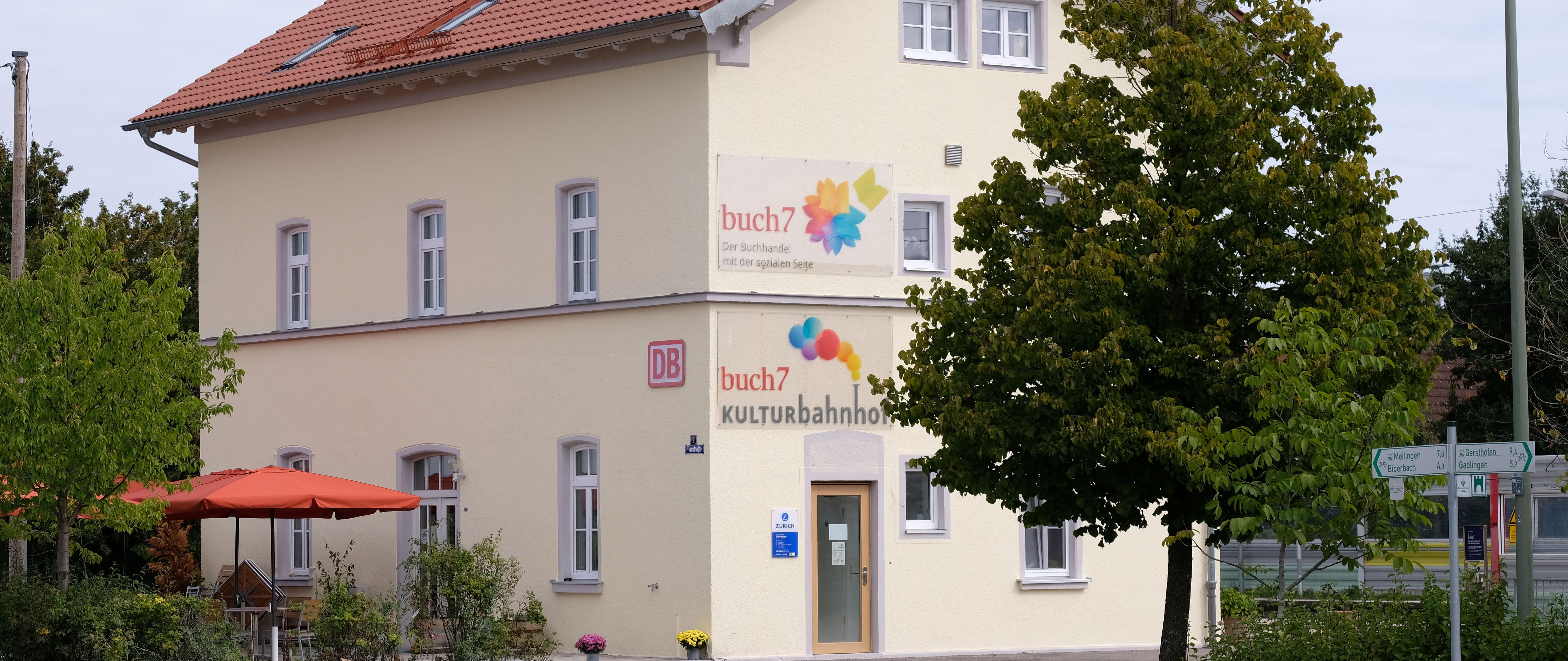 buch7-Kulturbahnhof Außenansicht